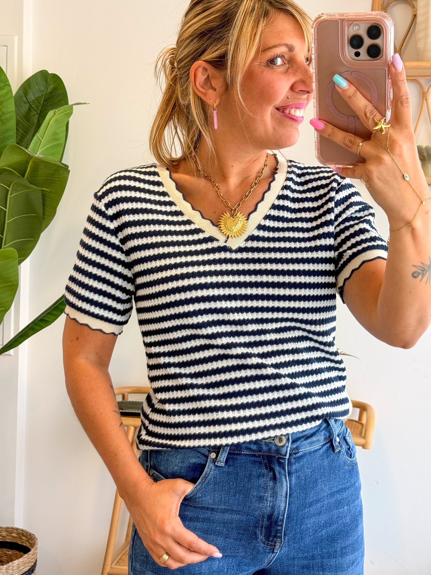 Top maille ANDRINE