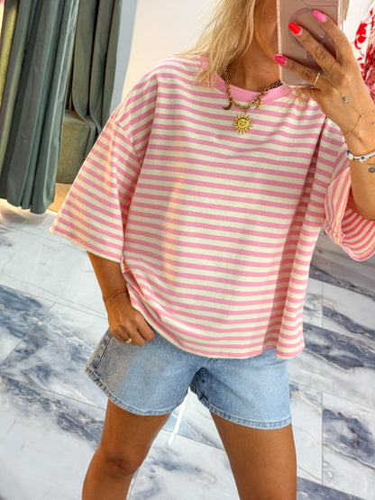 T-shirt SORBET rose