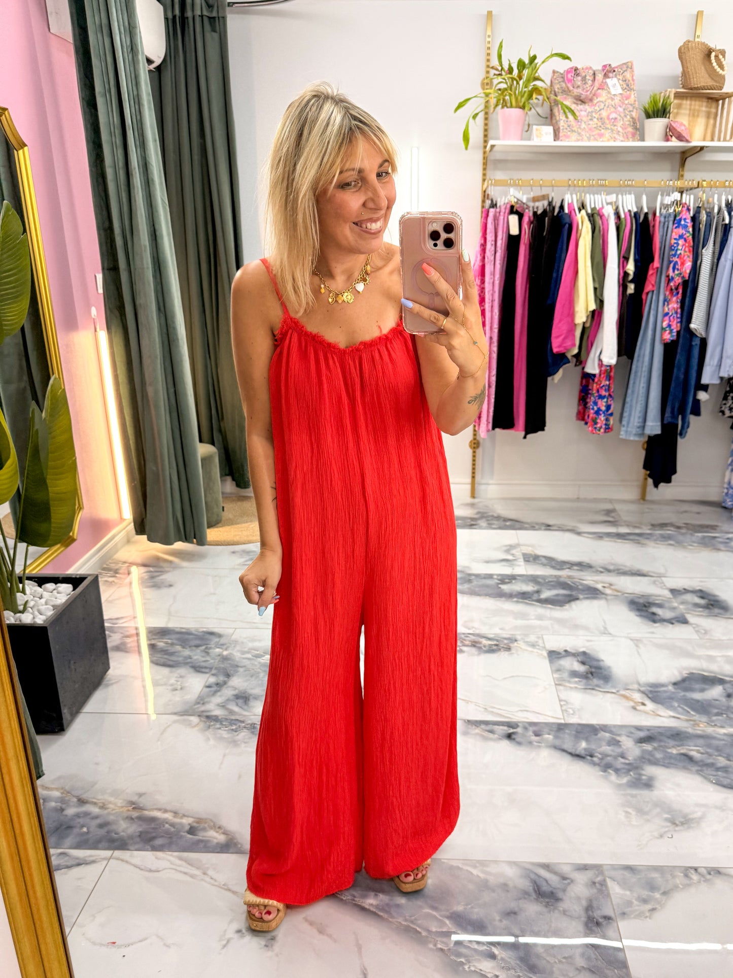 Combinaison AMANDINE Corail