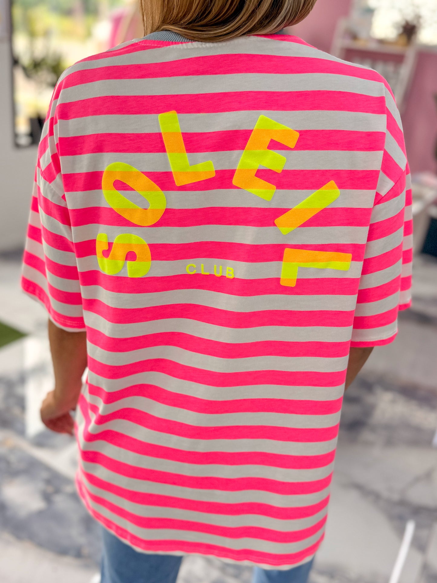 T-shirt CLUB Fushia