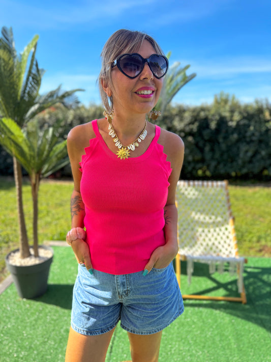 Débardeur WAVEY fushia