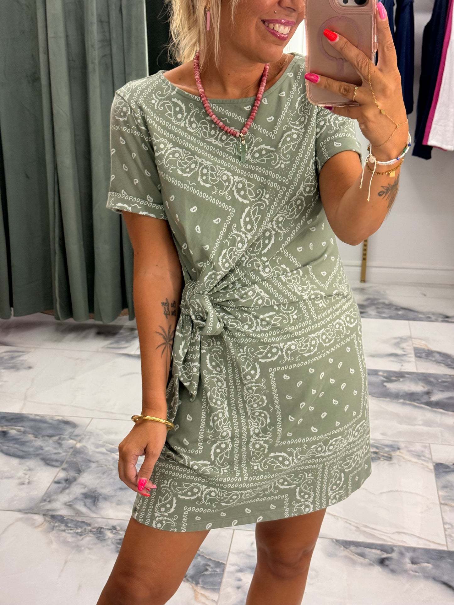 Robe KHALEA kaki