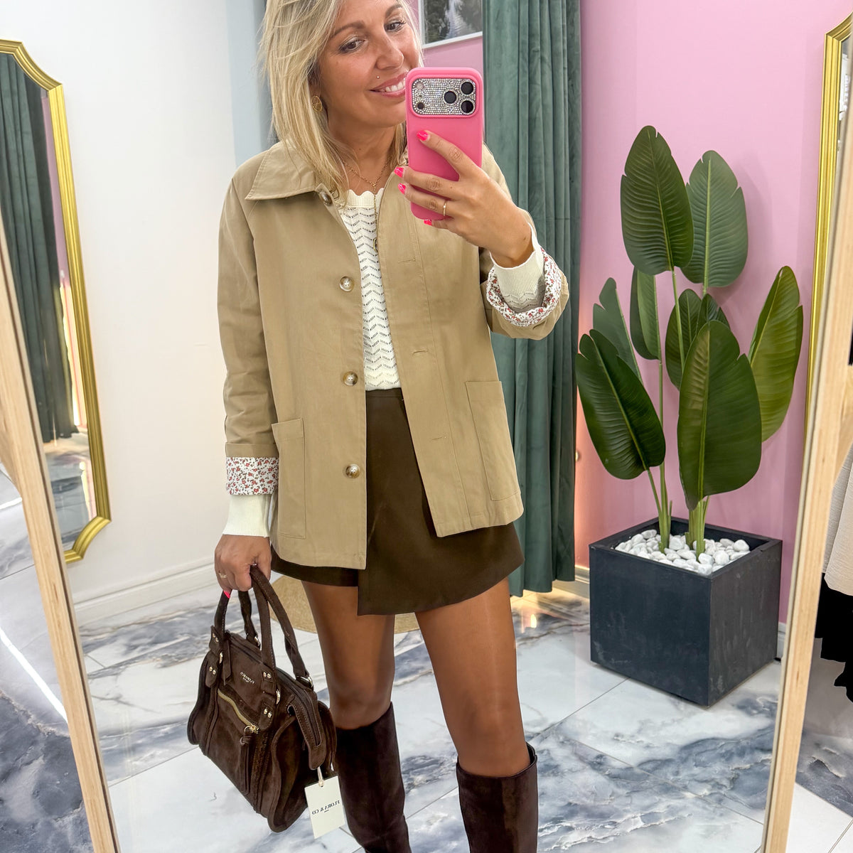 Veste trench AVA