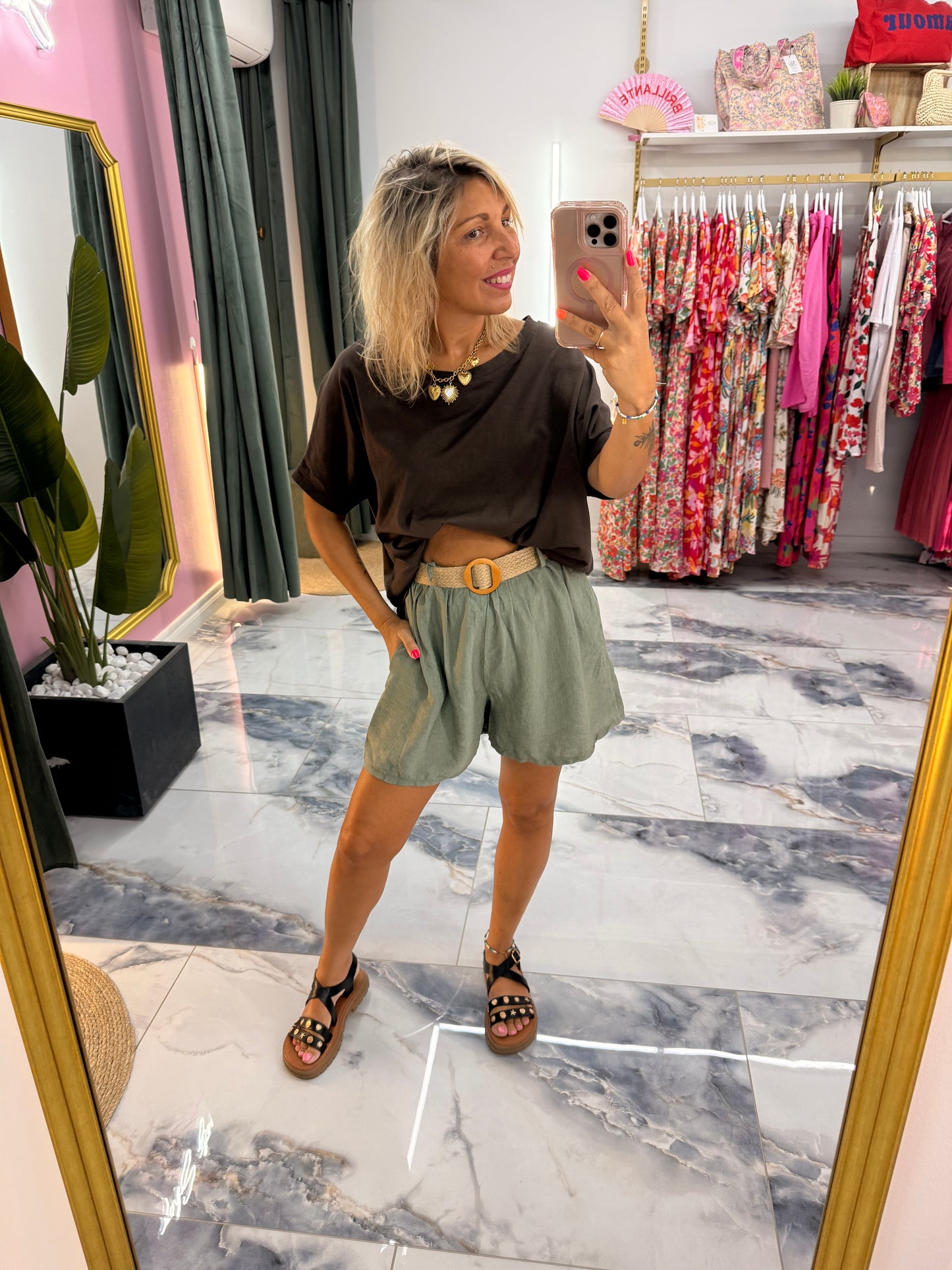 Short SOLIS KAKI