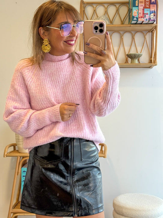Pull MOELLEUX rose