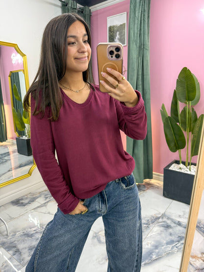 Top AMALIA Bordeaux