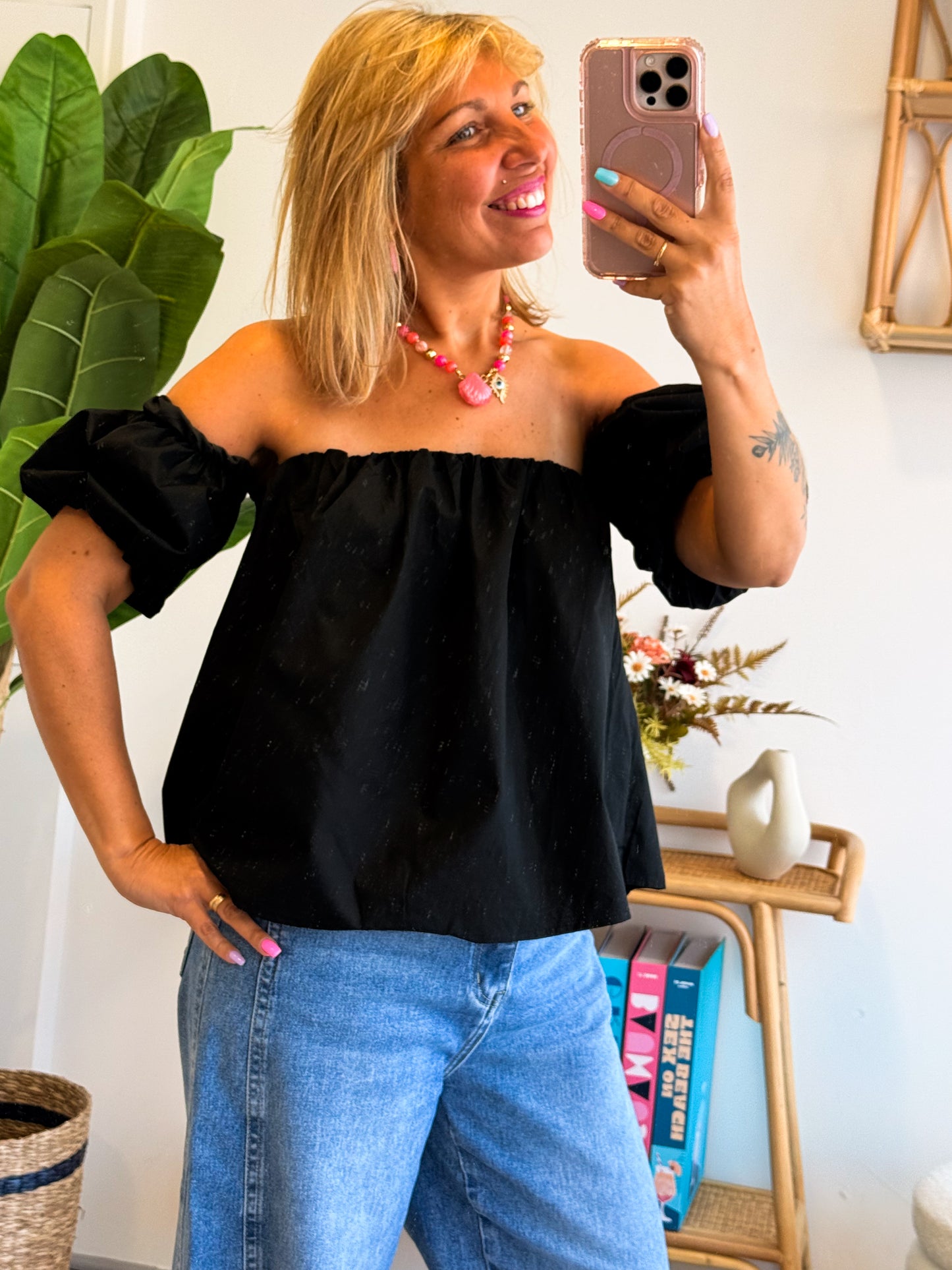 Top FRANCINE noir