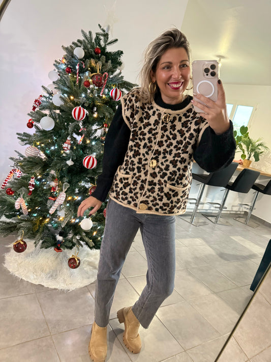 Gilet sans manches LEOPARD