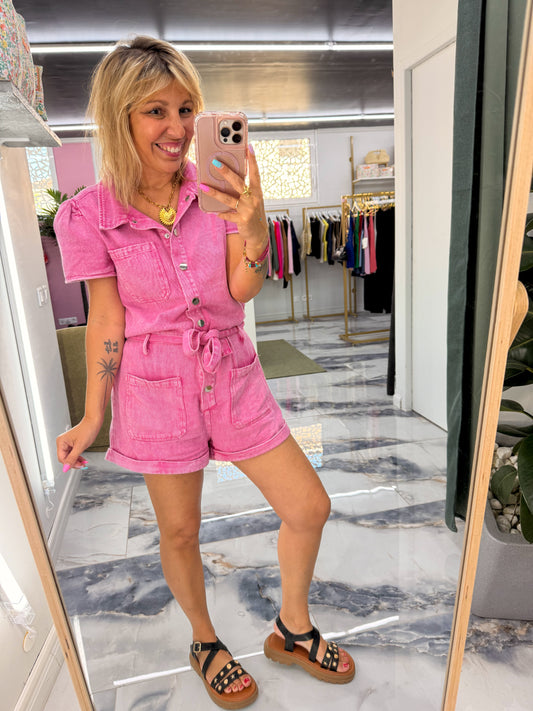 Combishort ZINA Fushia