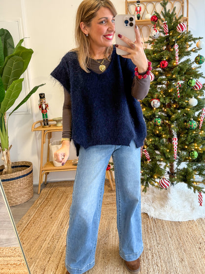 Pull SOFT bleu marine