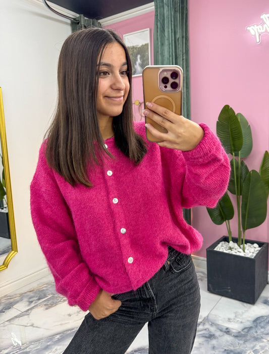 Gilet Meggy fushia