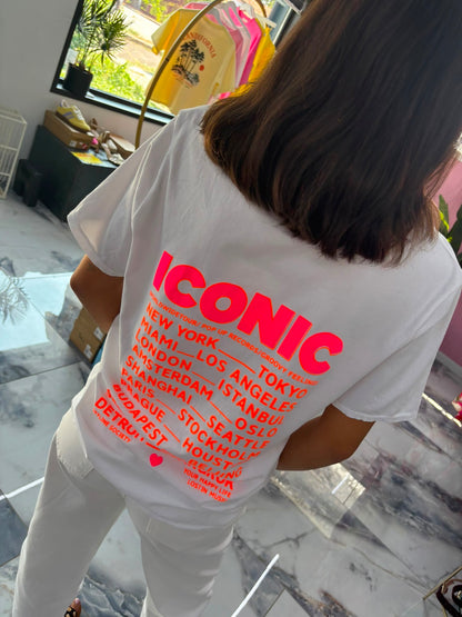 T-shirt ICONIC Blanc 2