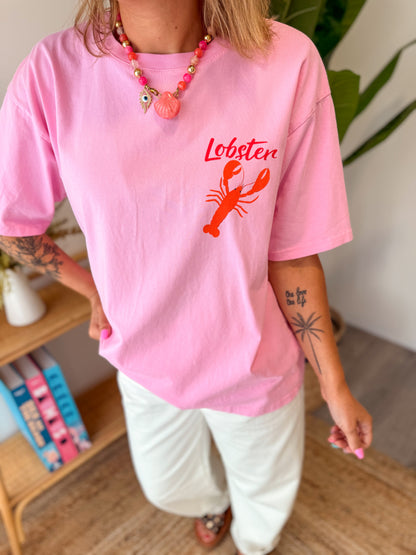 T-shirt LOBSTER rose