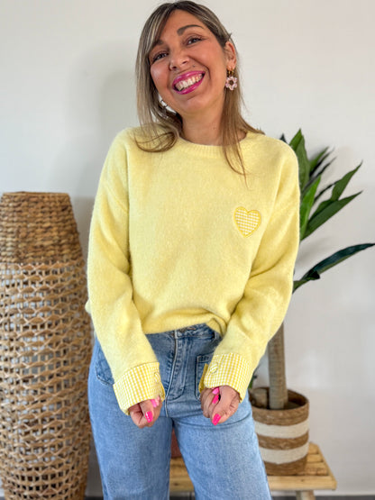 Pull VALENTINE jaune