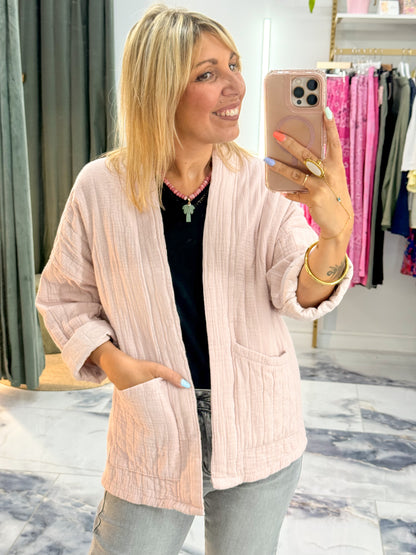 Veste BRISE Rose pale