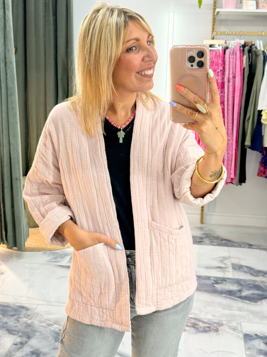 Veste BRISE Rose pale