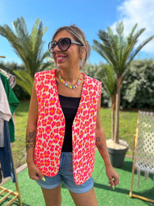 Gilet pink Vibes