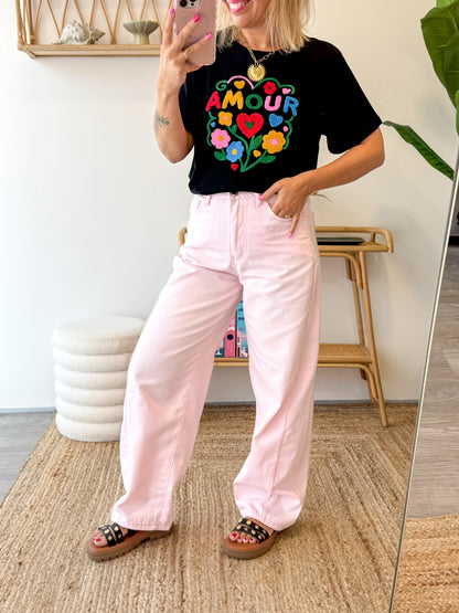 Jean IRIS rose poudré