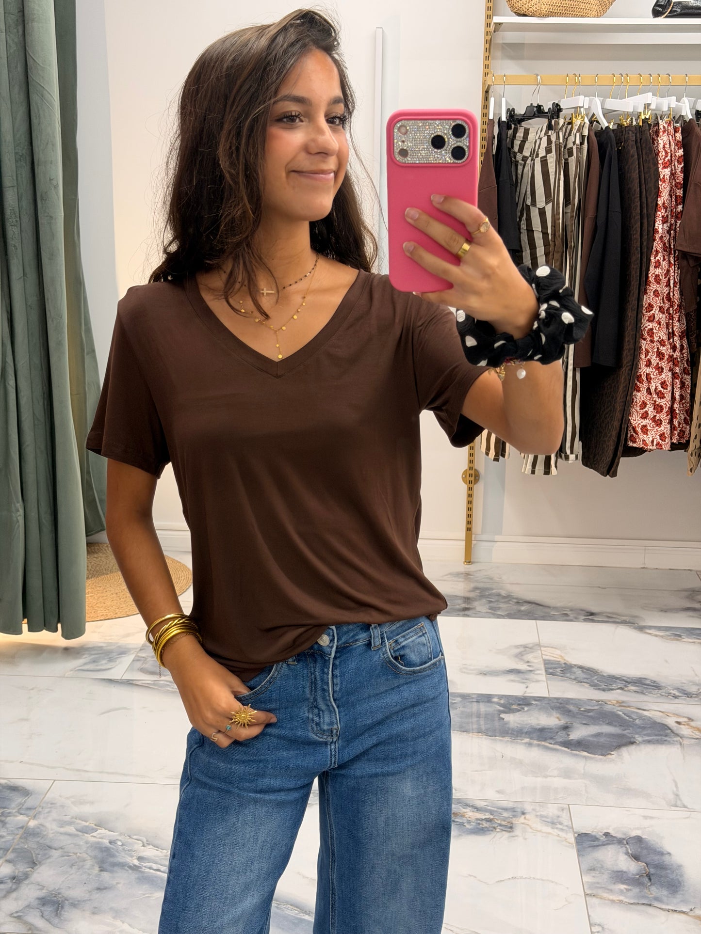 T-shirt ALIZÉE choco