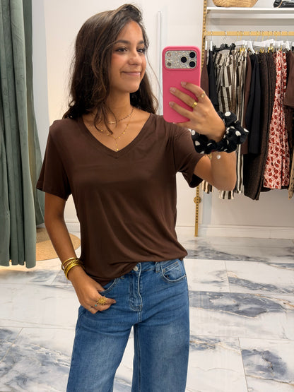 T-shirt ALIZÉE choco