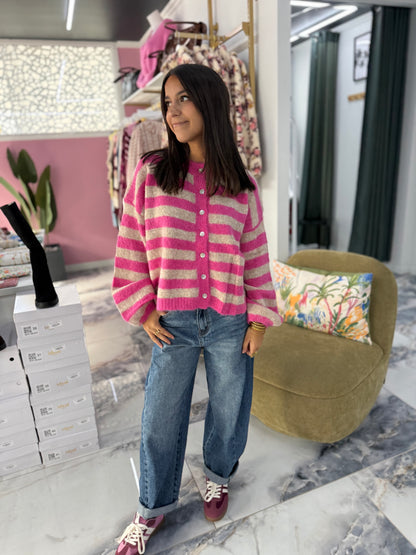 Gilet SUZON rose