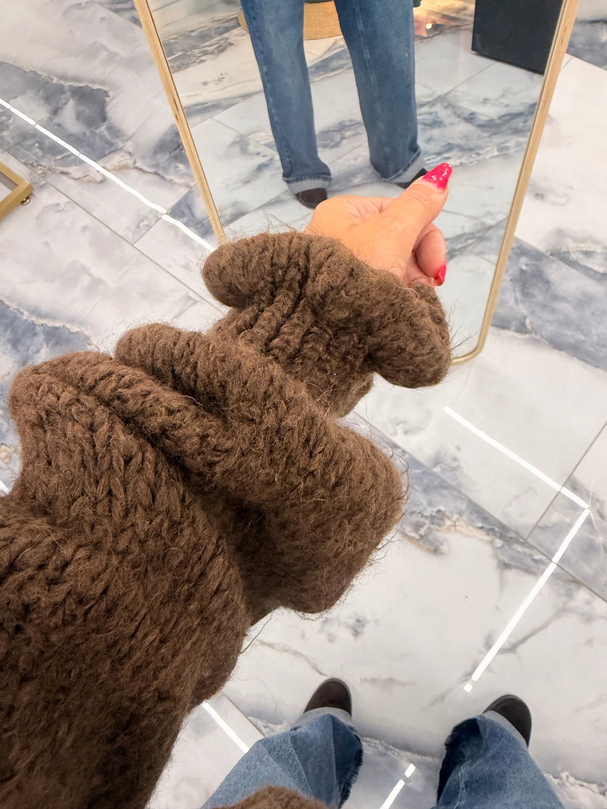 Gilet APPOLINE choco