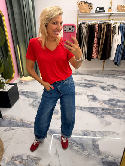 T-shirt ALIZÉE rouge