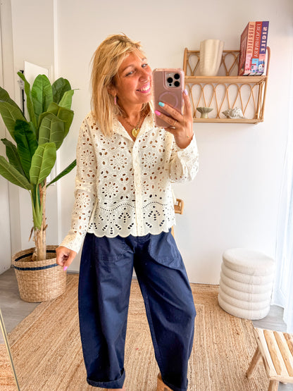Chemise DOLCE broderie