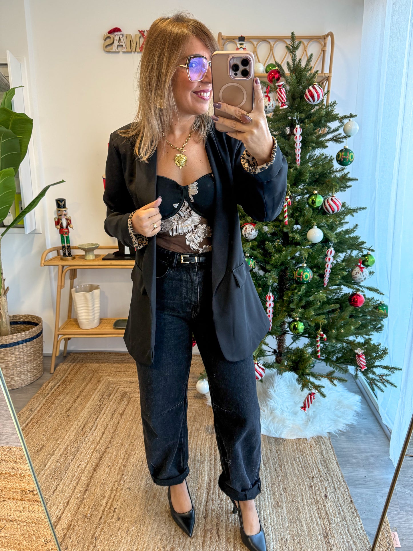 Body SECRET noir écru