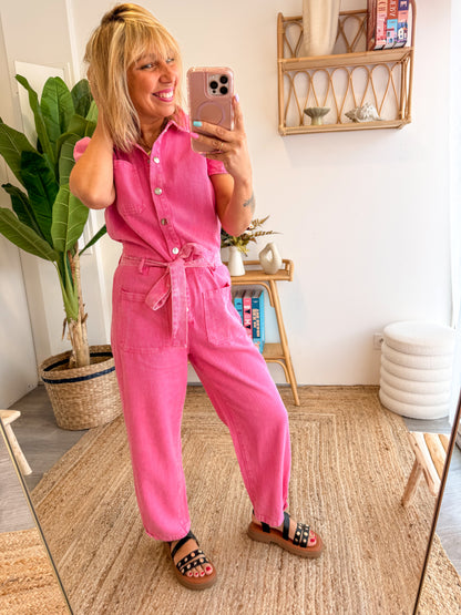 Combinaison ZOÉ rose