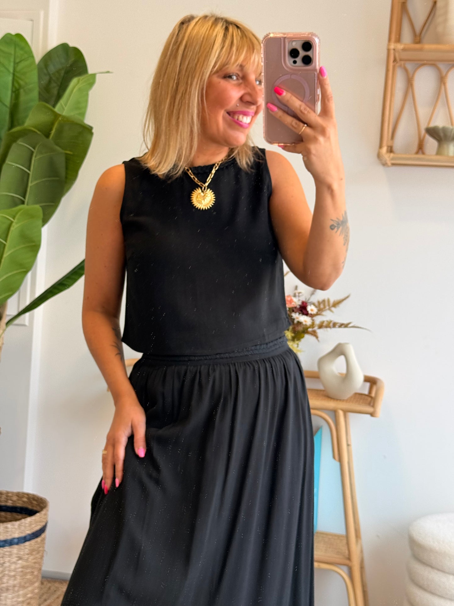 Ensemble SOLARIA noir