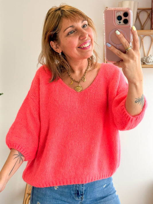 Pull DOUCEUR Corail