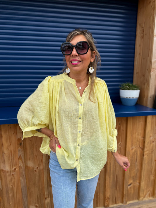 Blouse BELLA VITA jaune