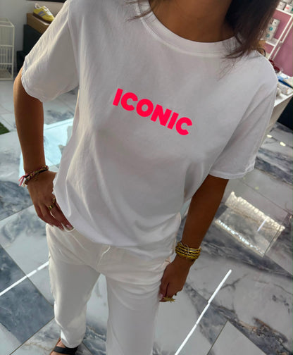 T-shirt ICONIC Blanc 2