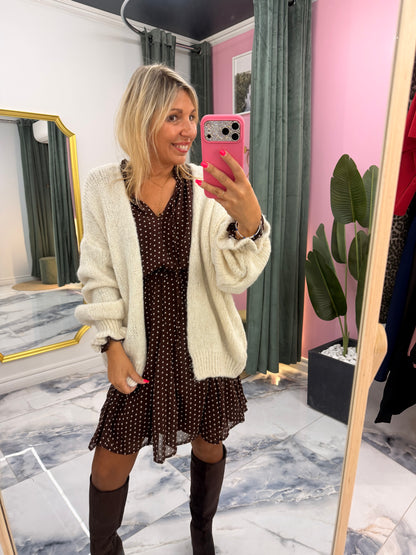 Gilet APPOLINE écru