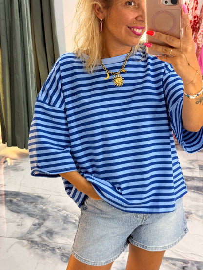 T-shirt SORBET bleu