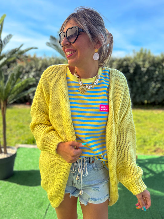 Gilet BERNADETTE jaune