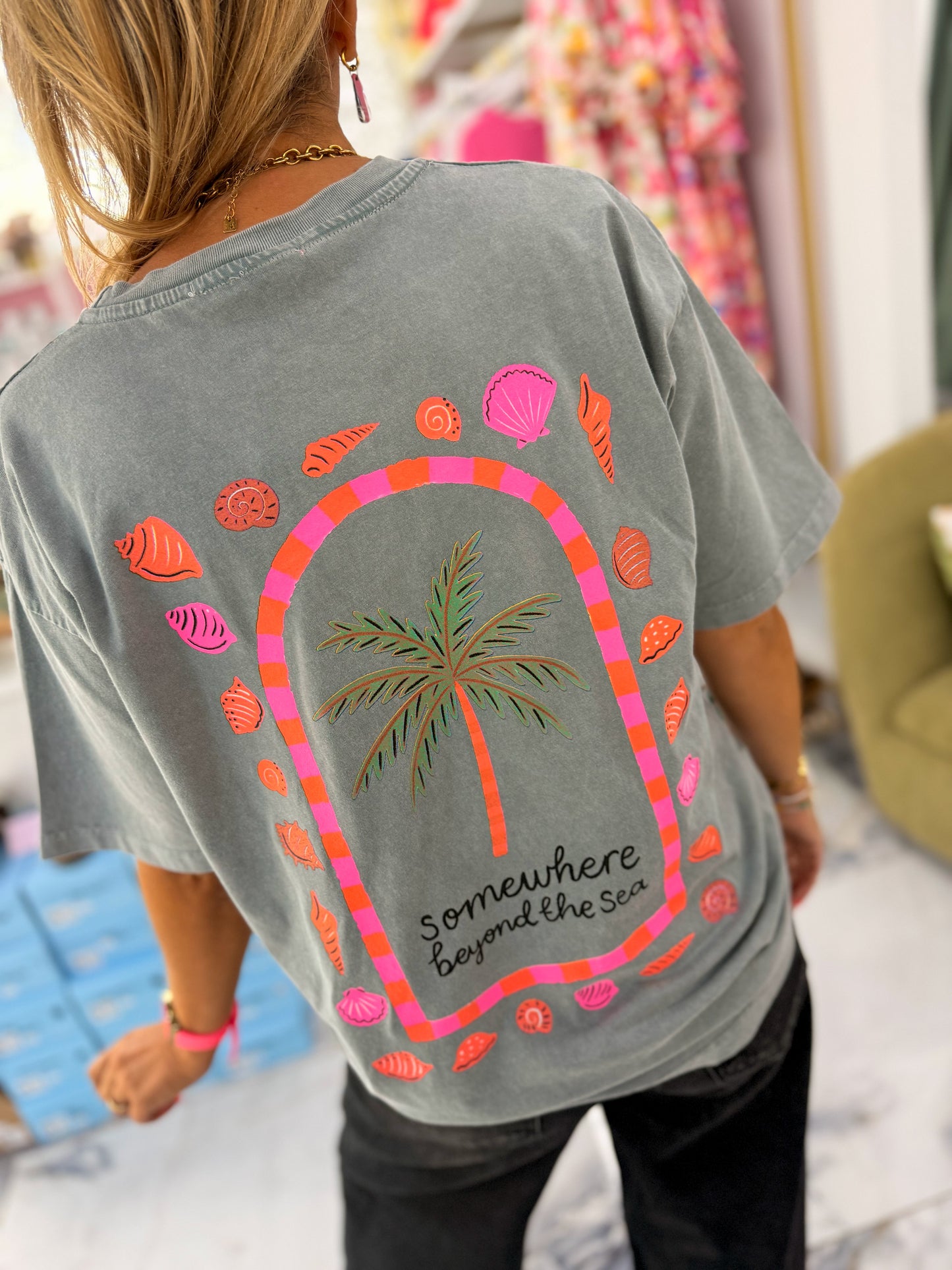 T-Shirt COQUILLAGE gris