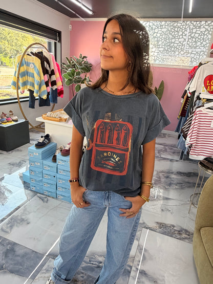 T-shirt SARDINES jean