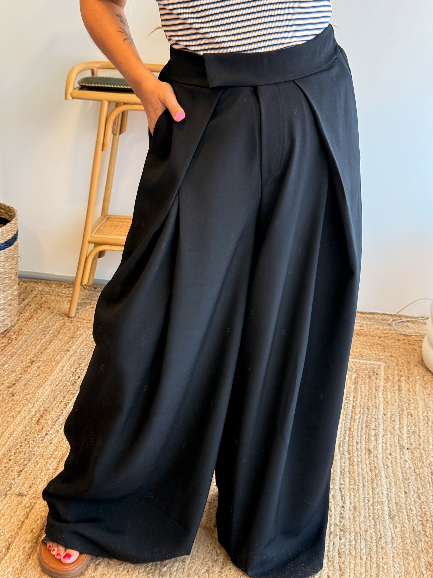 Pantalon SCRATCH noir
