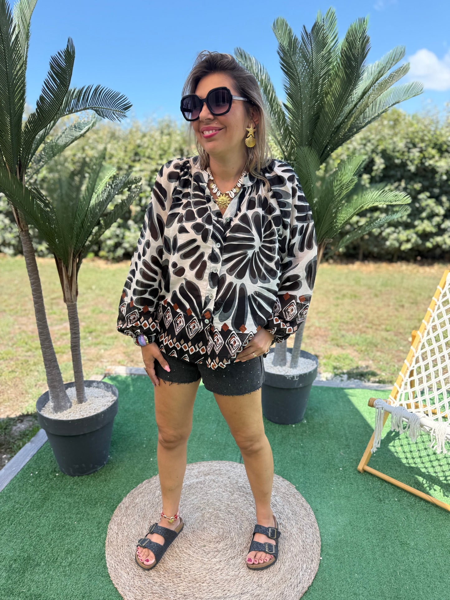 Blouse NOVA noir
