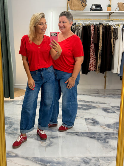 T-shirt ALIZÉE rouge