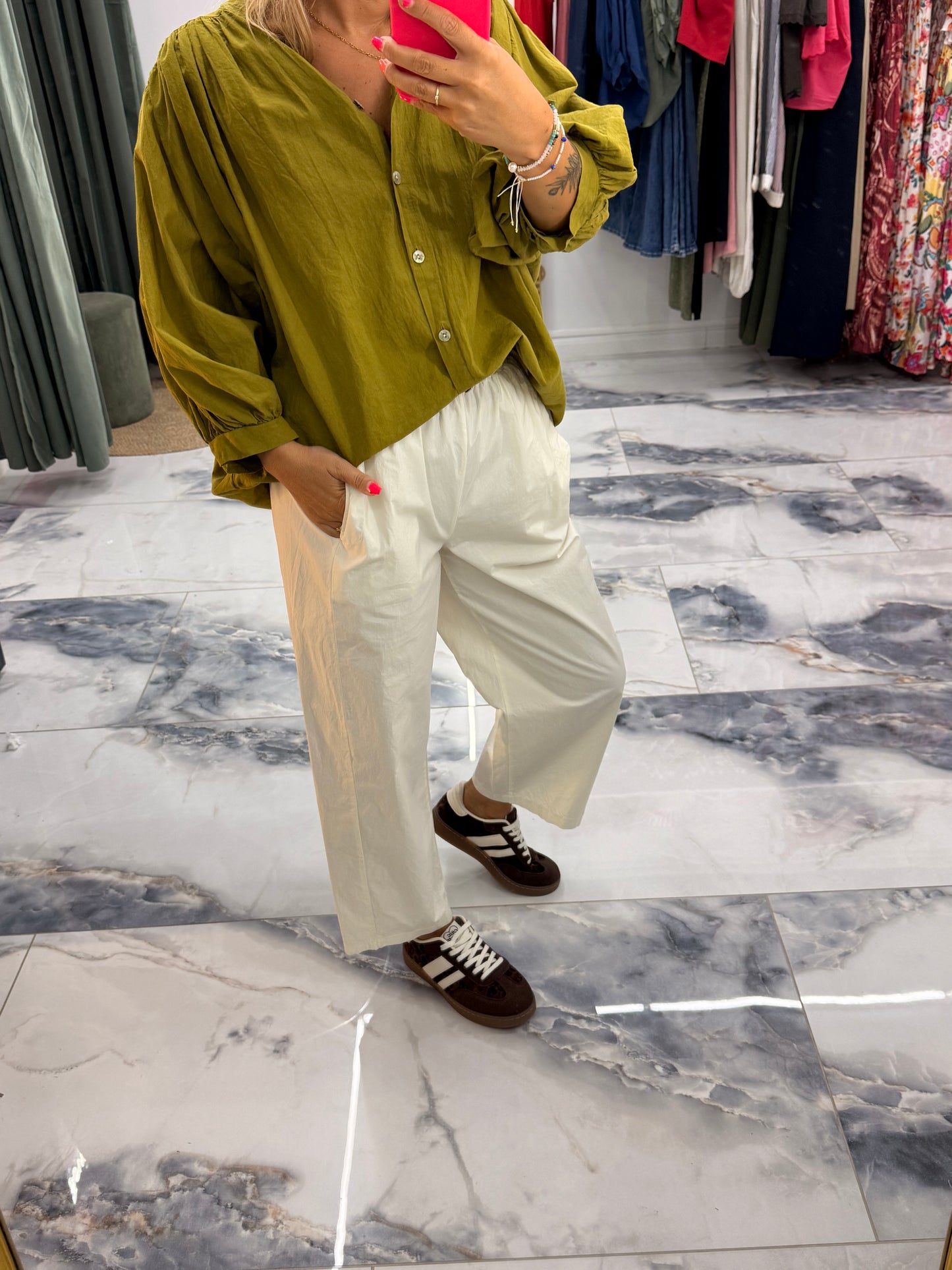 Pantalon GIGI écru