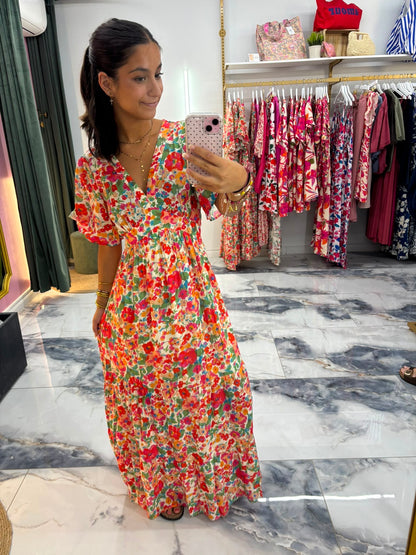 Robe MAGGY rouge