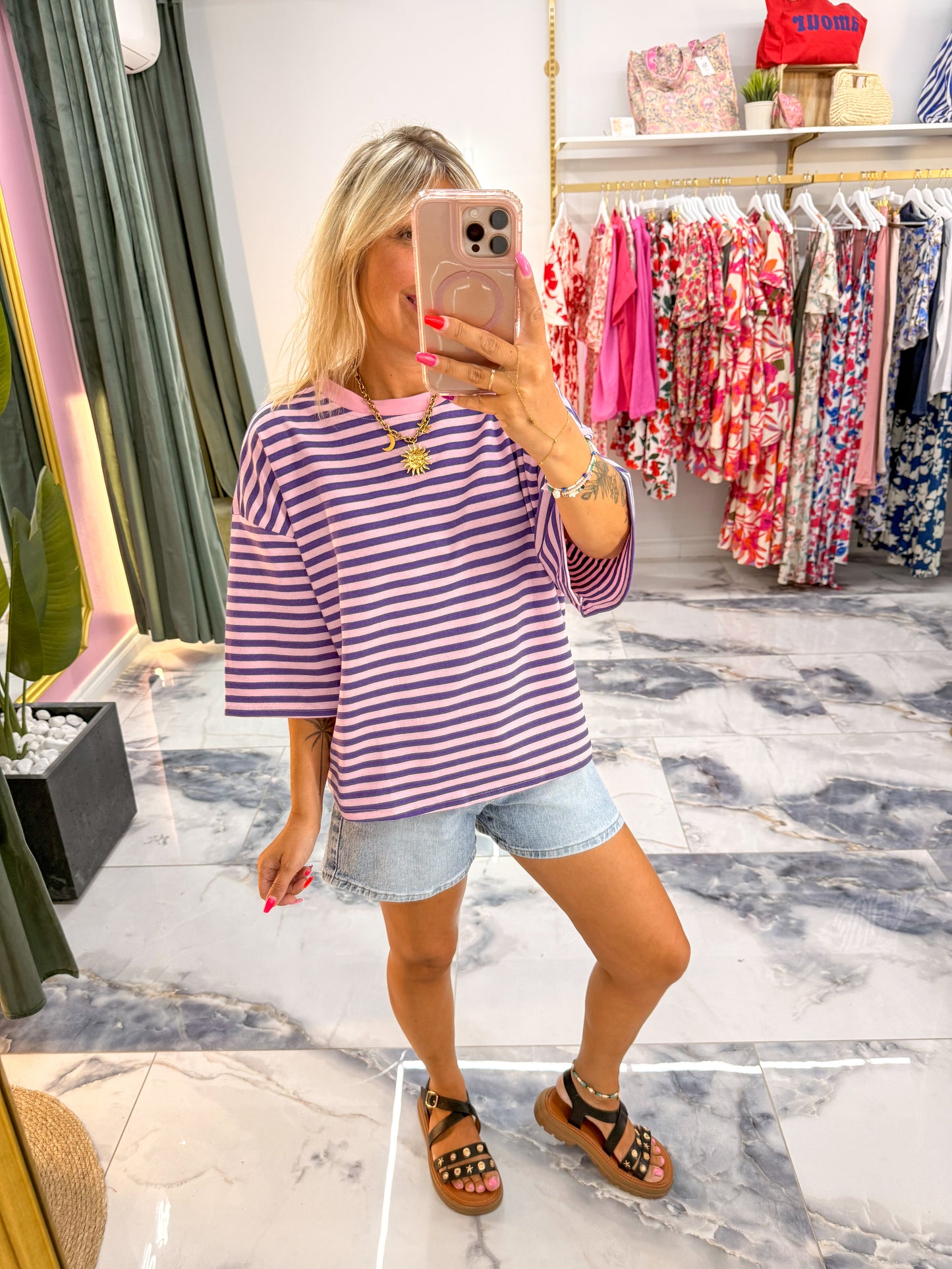 T-shirt SORBET violet