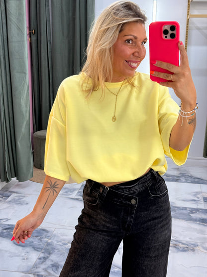 T-shirt LILI jaune