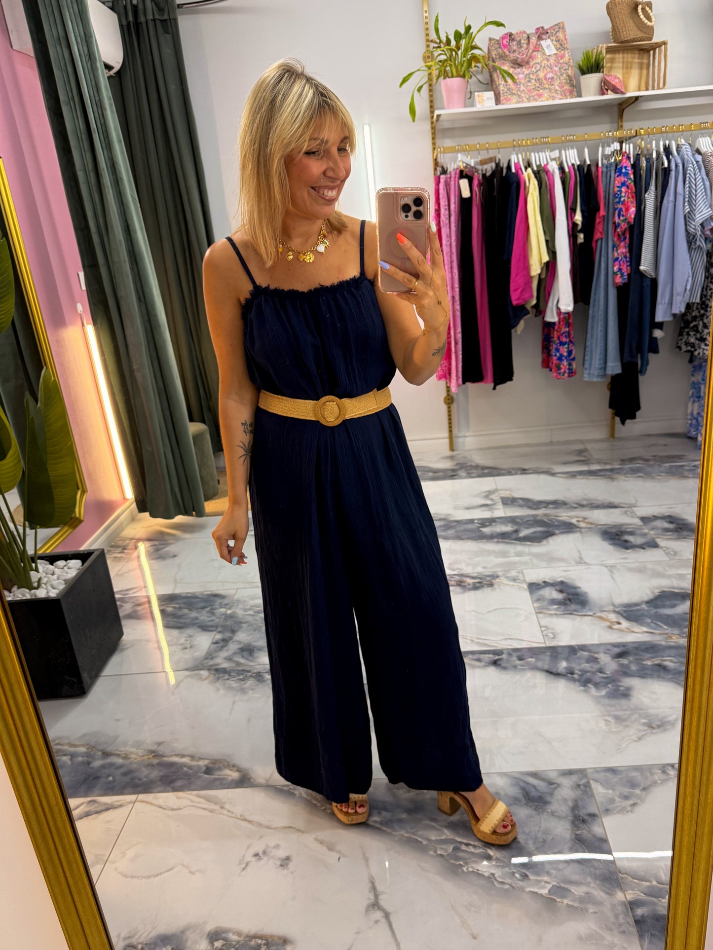 Combinaison AMANDINE bleu Marine