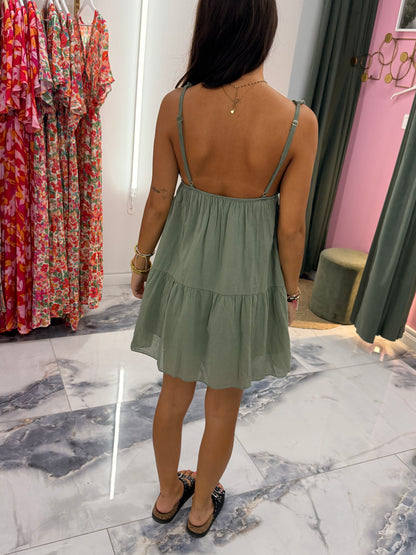 Robe SOLEIL kaki