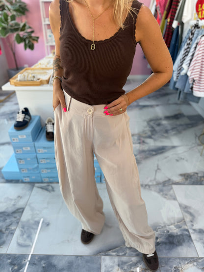 Pantalon BIARRITZ beige