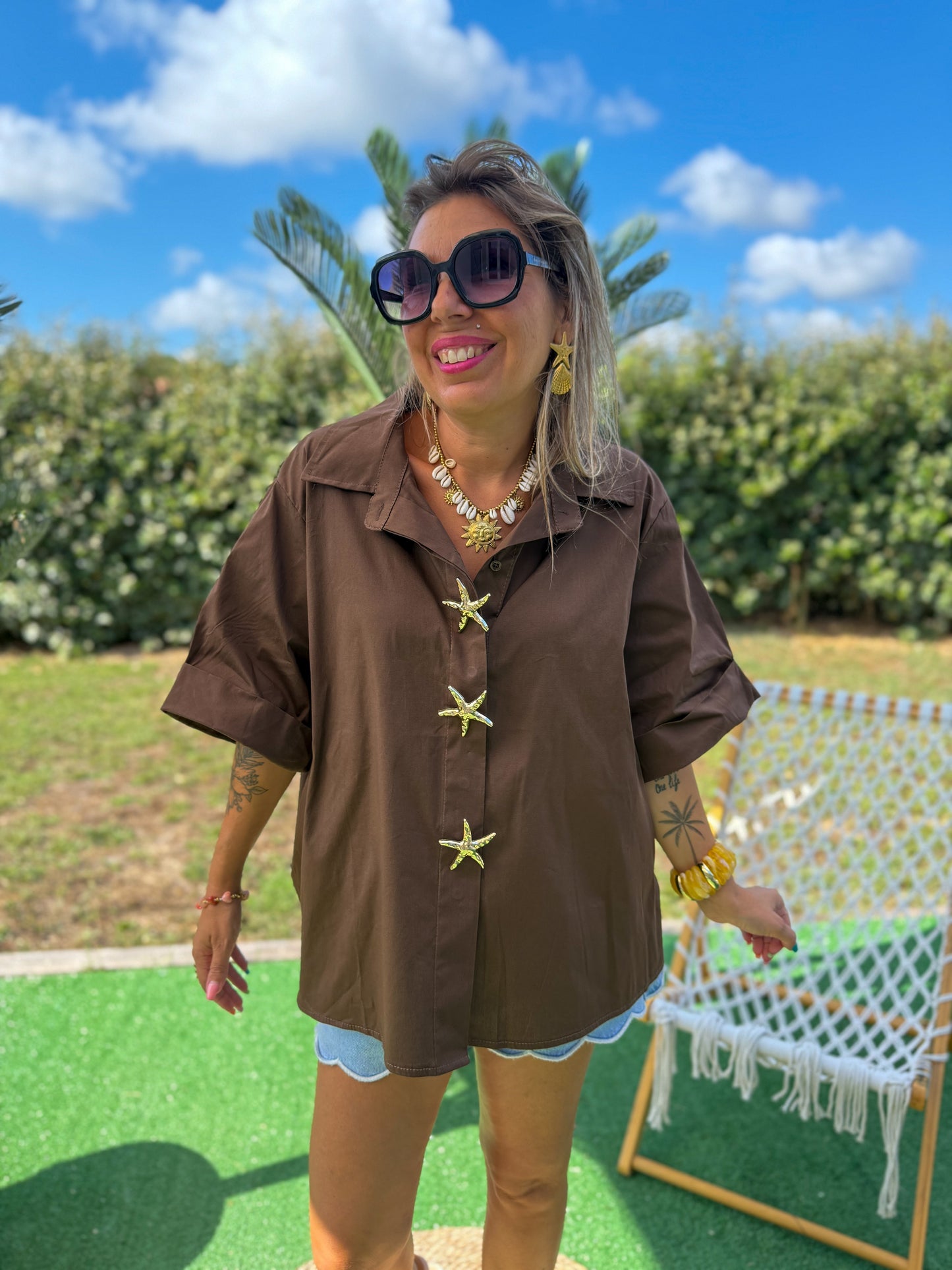 Chemise YLIADES choco